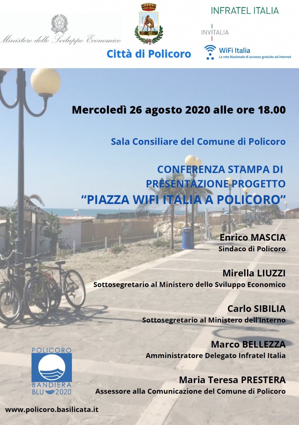 Presentazione "Piazza wifi Italia Policoro"